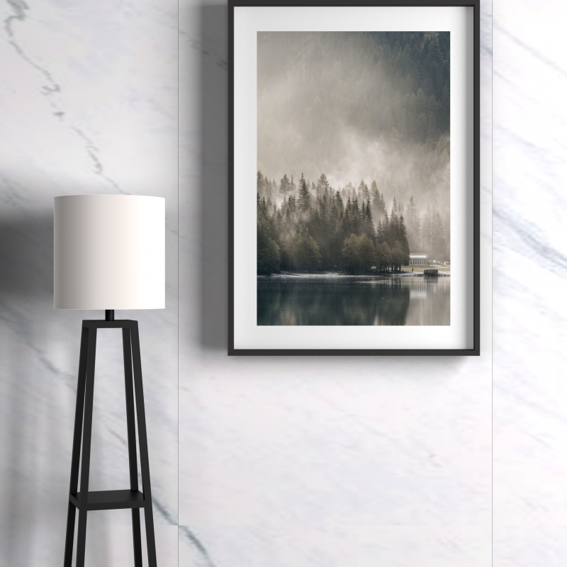 Scenery/Forest/Landscape Art Print. Wall Art, Home Decor, Trendy Abstract Art Print