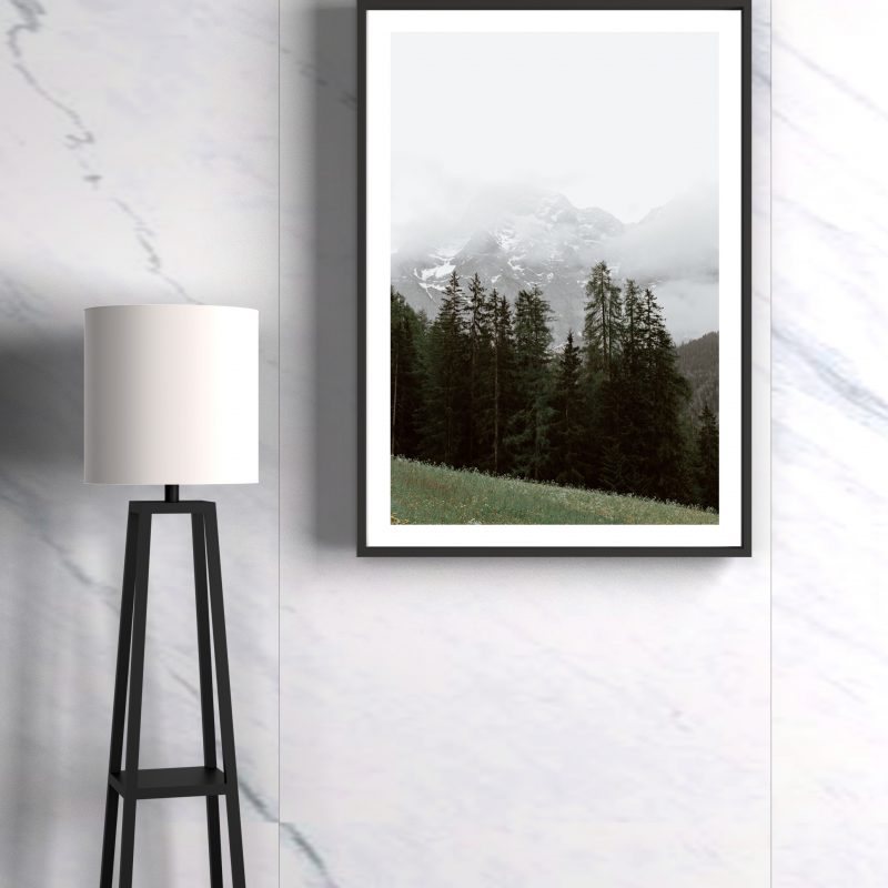 Scenery/Forest/Landscape Art Print. Wall Art, Home Decor, Trendy Abstract Art Print
