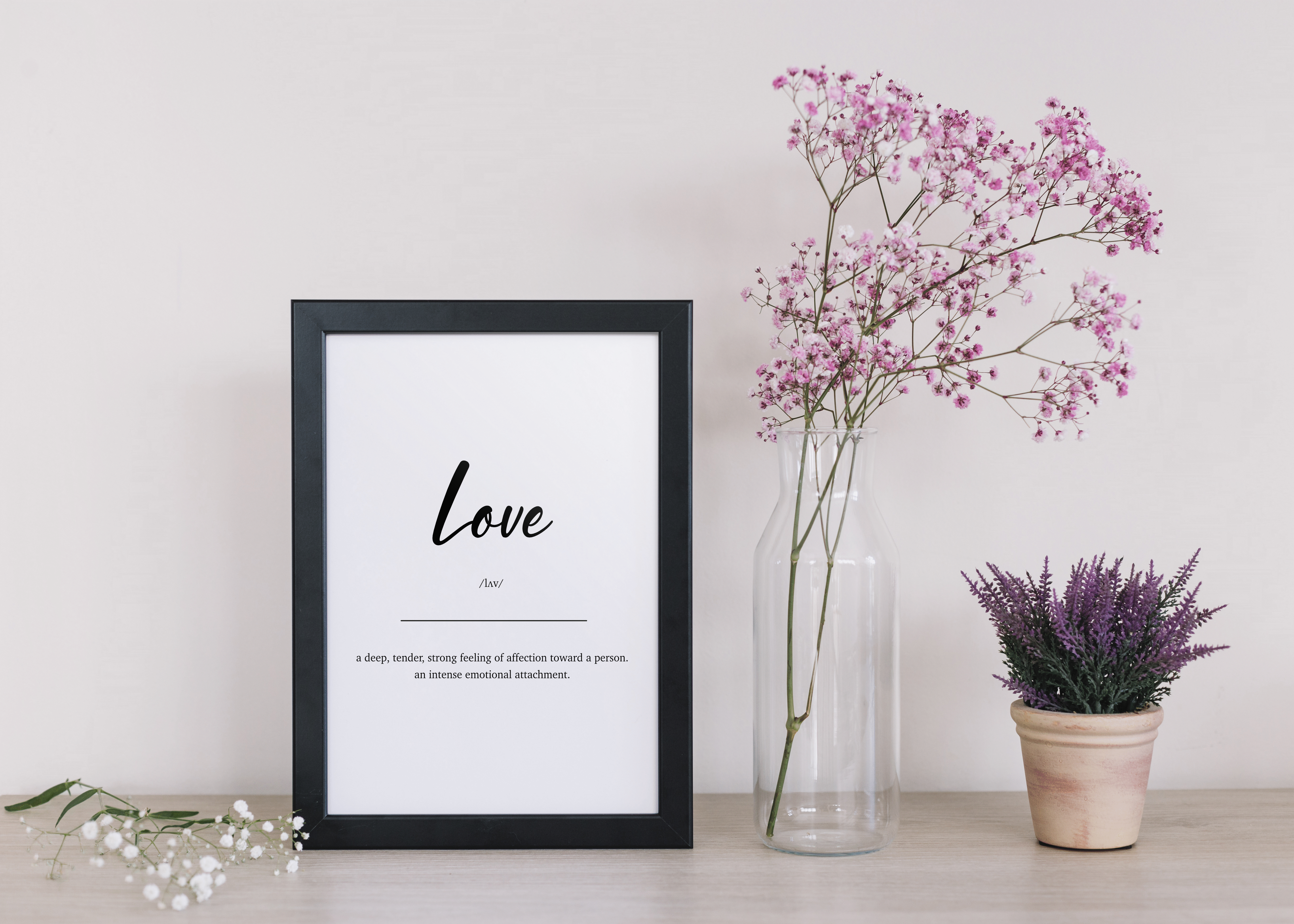 Home, Family, Love Definition Print, Bathroom Toilet Wall Art Prints Large Quote for Toilets & Home Decor