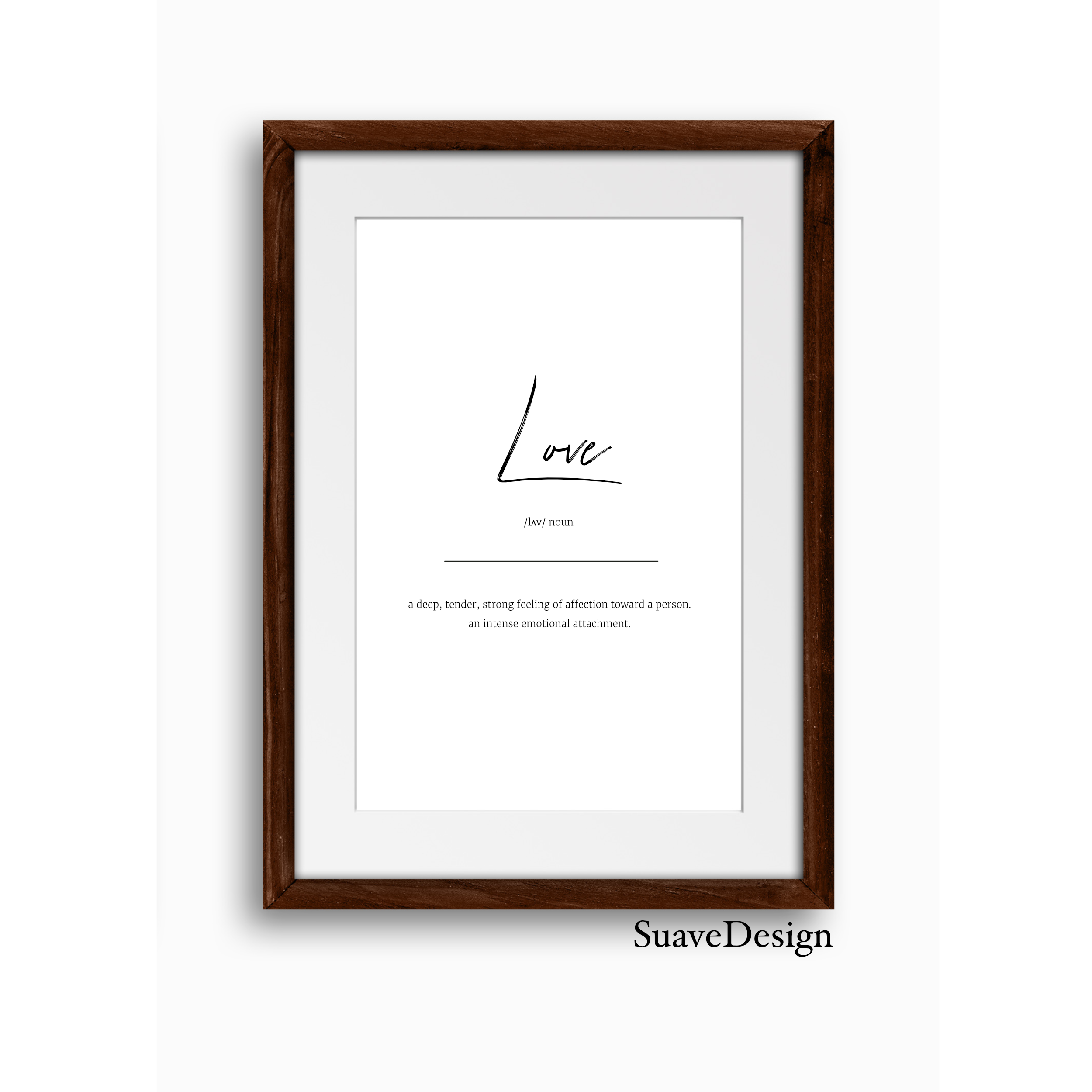 Home, Family, Love Definition Print, Bathroom Toilet Wall Art Prints Large Quote for Toilets & Home Decor