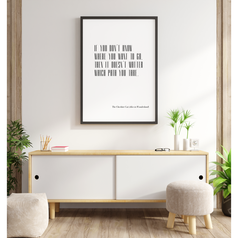 Disney Alice in Wonderland Quote Prints