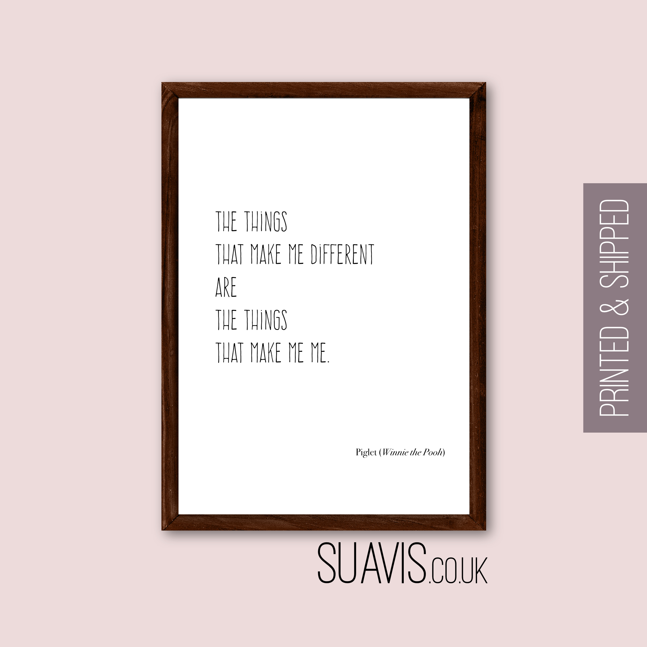 Disney Winnie the Pooh Quote Prints - Image 2