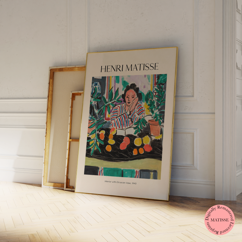 Matisse - Interior with Etruscan Vase (1940)