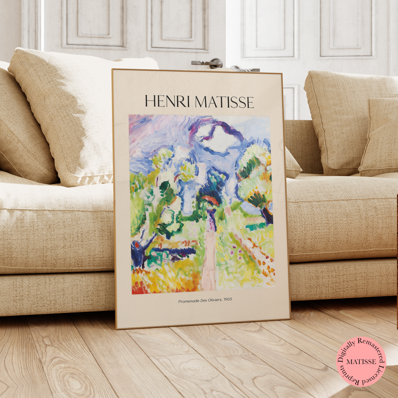 Matisse - Promenade Des Oliviers (1905)