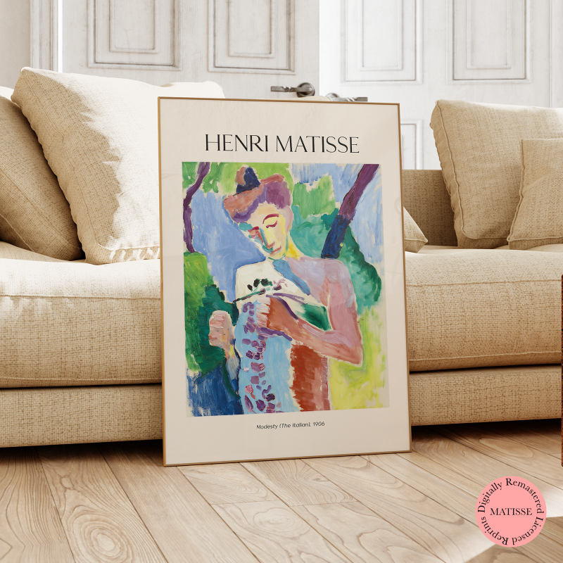 Matisse - Modesty (The Italian) (1906)