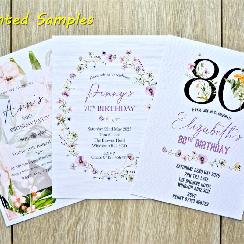 Invitations
