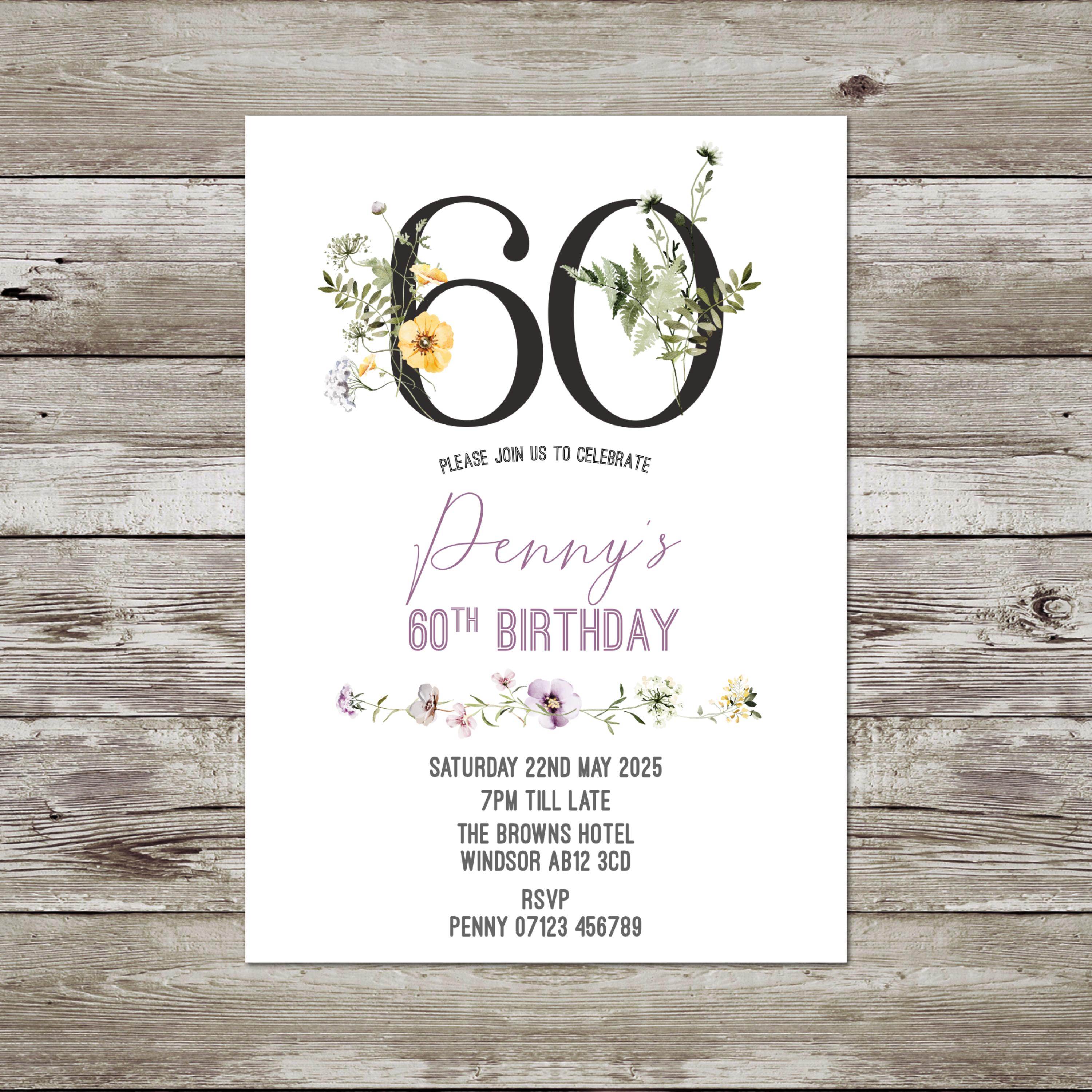 Birthday Party Invitations (pack of 12) - Image 2