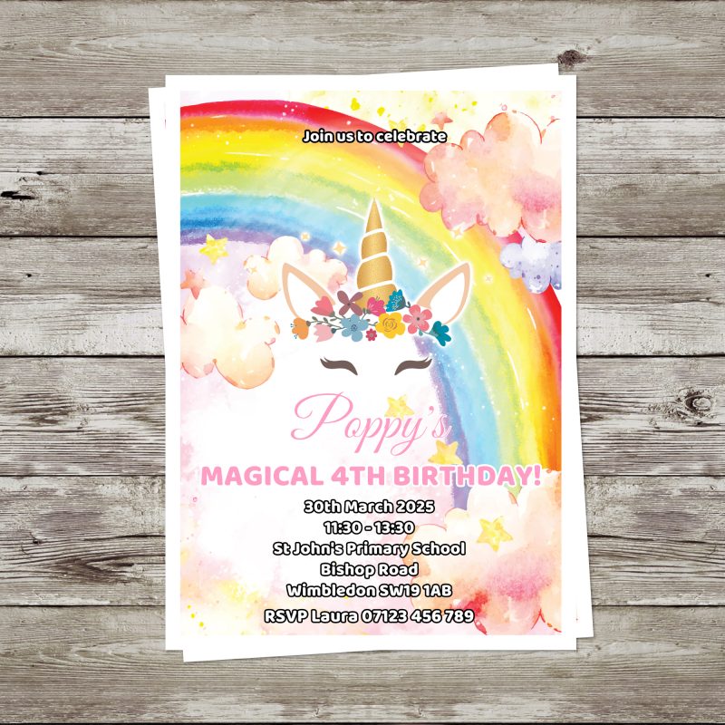 Children's Party Invitations (pack of 12)